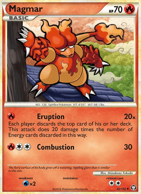 Magmar #42 – Triumphant card