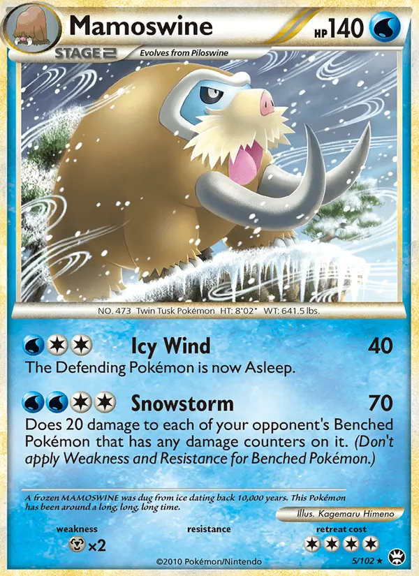 Mamoswine #5 – Triumphant card