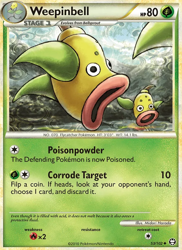 Weepinbell #53 – Triumphant card