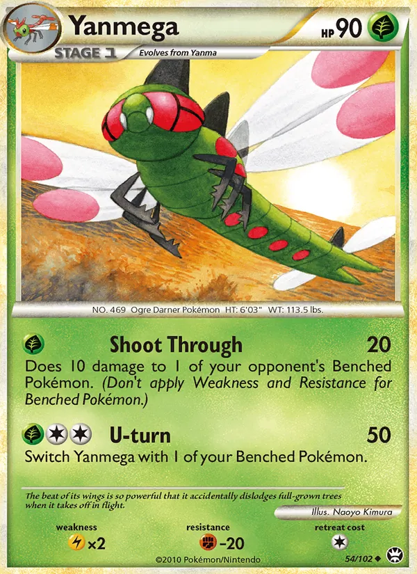 Yanmega #54 – Triumphant card