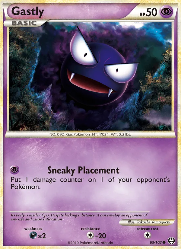 Gastly #63 – Triumphant card