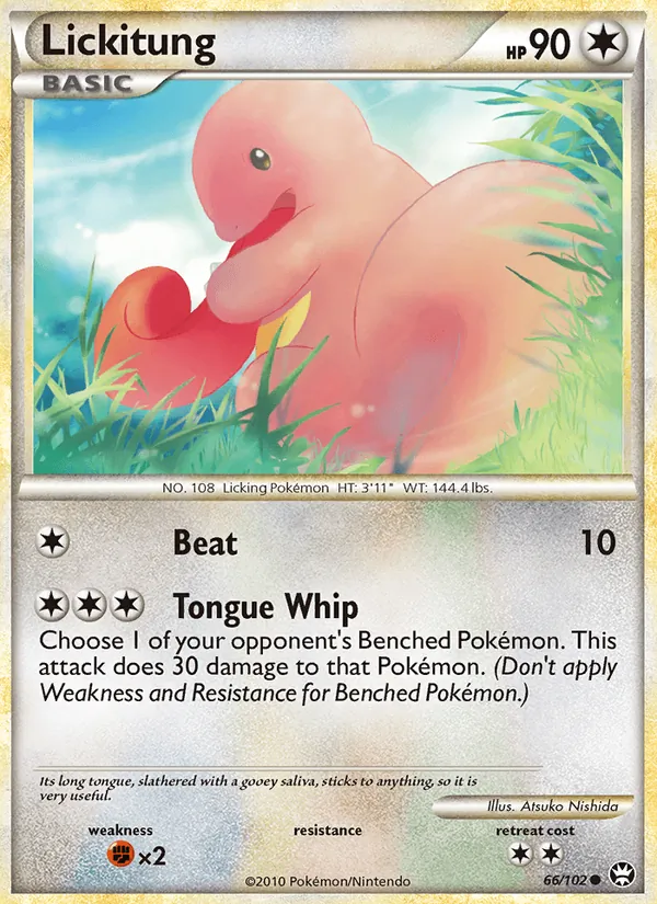 Lickitung #66 – Triumphant card