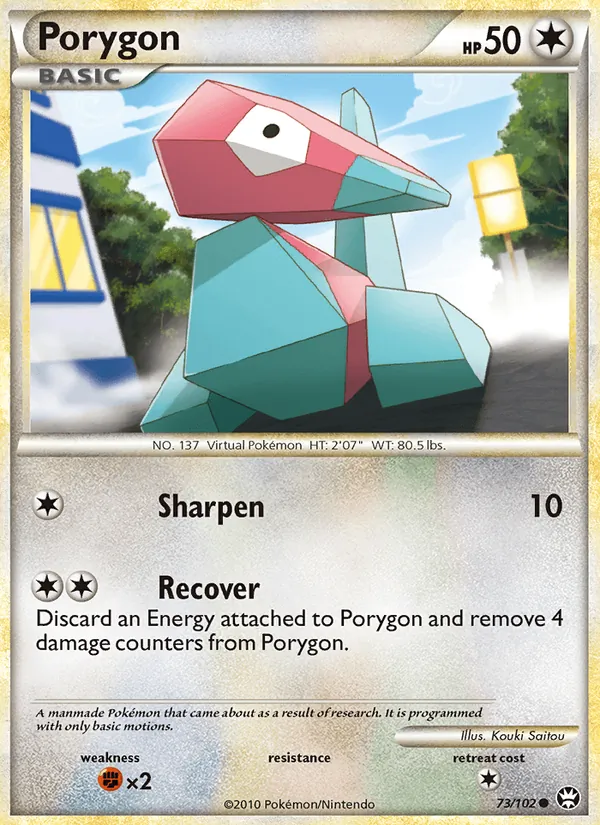 Porygon #73 – Triumphant card
