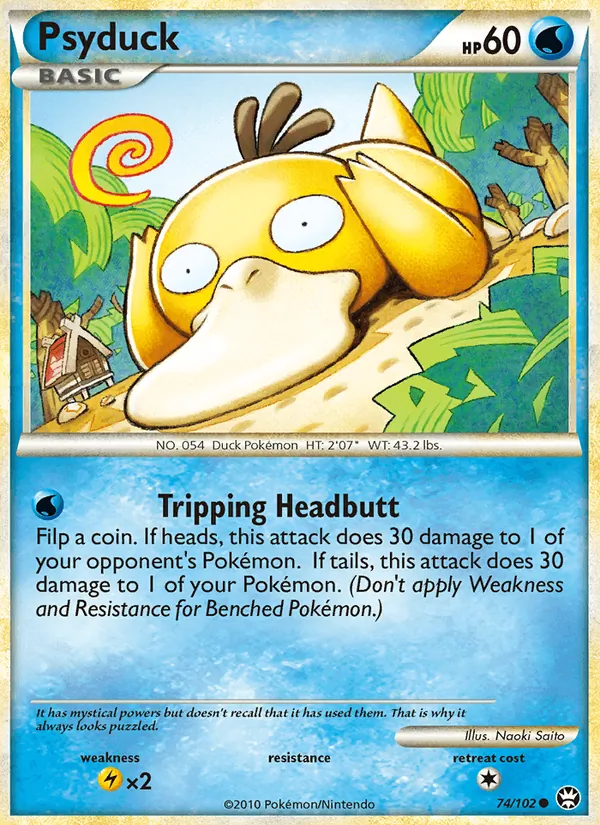 Psyduck #74 – Triumphant card