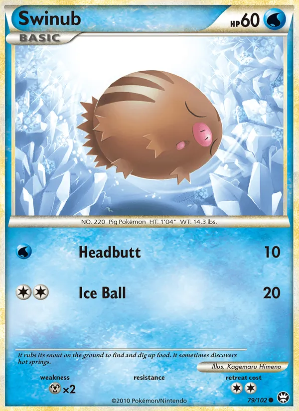 Swinub #79 – Triumphant card