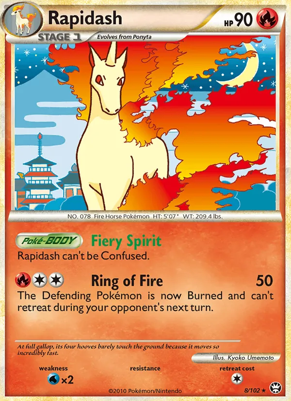 Rapidash #8 – Triumphant card