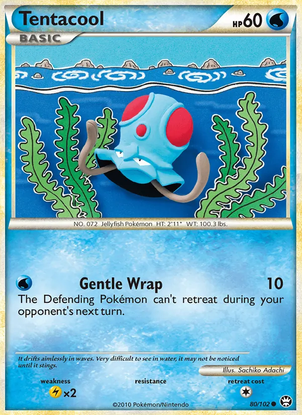 Tentacool #80 – Triumphant card