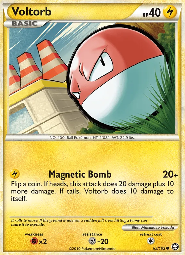 Voltorb #83 – Triumphant card