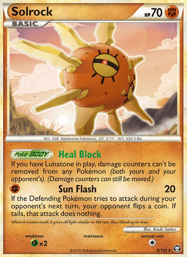 Solrock #9 – Triumphant card