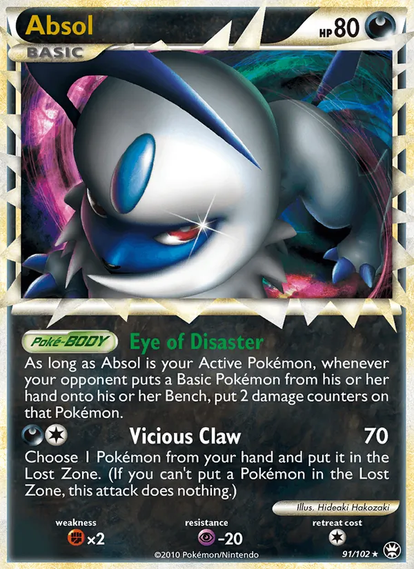 Absol #91 – Triumphant card
