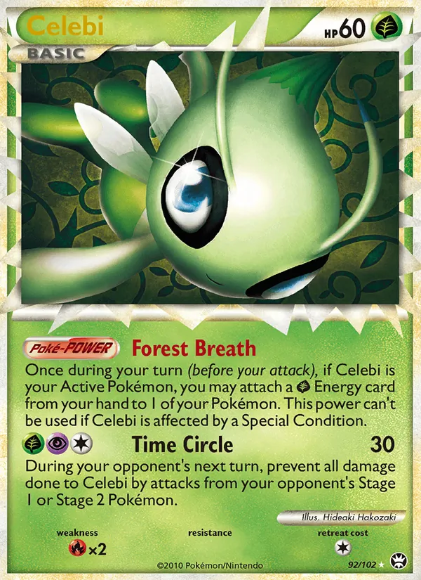 Celebi #92 – Triumphant card