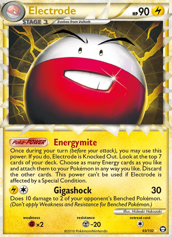 Electrode #93 – Triumphant card