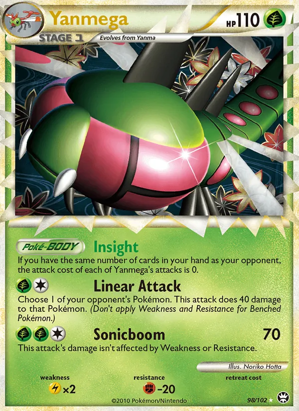 Yanmega #98 – Triumphant card