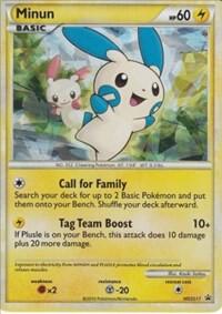 Minun #HGSS17 – HGSS Black Star Promos card