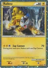 Raikou #HGSS19 – HGSS Black Star Promos card