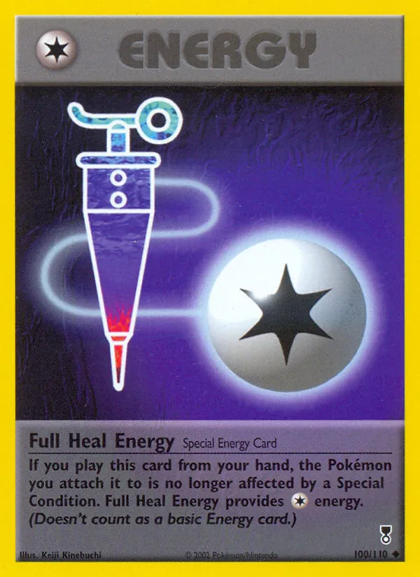Full Heal Energy #100 – Legendary Collection card