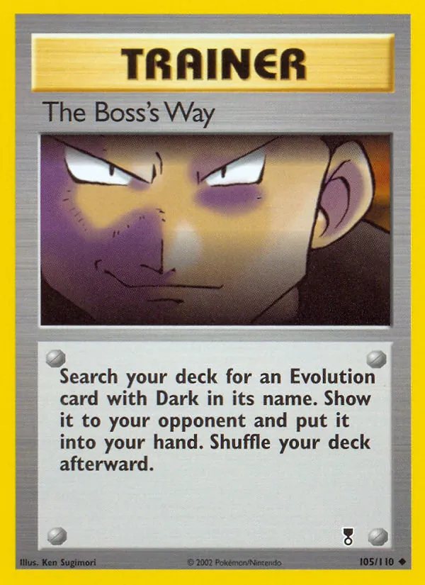 The Boss's Way #105 – Legendary Collection card