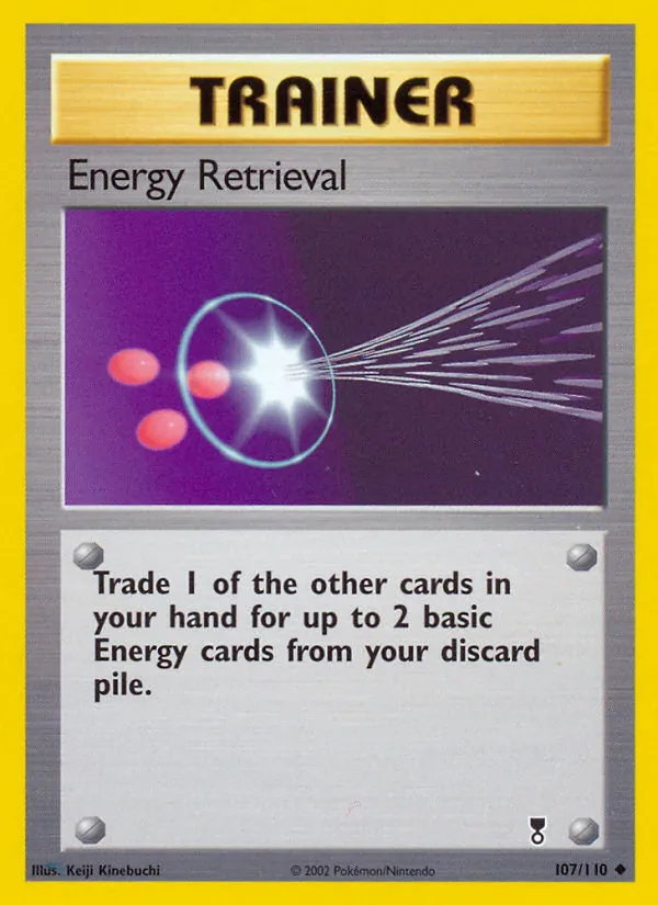 Energy Retrieval #107 – Legendary Collection card