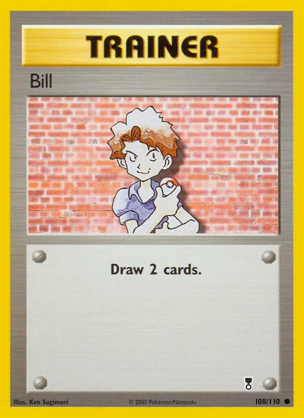 Bill #108 – Legendary Collection card