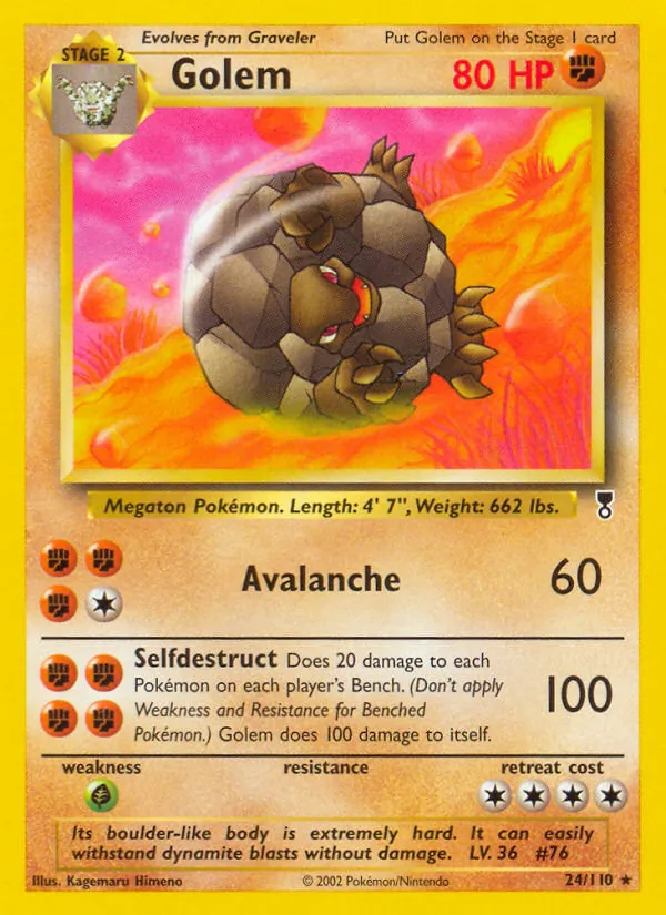 Golem #24 – Legendary Collection card