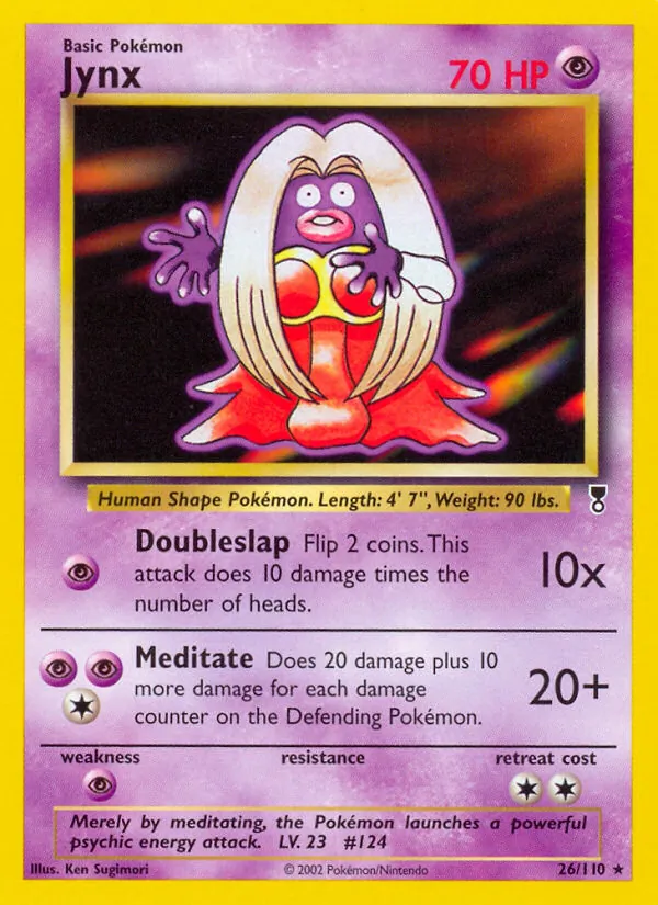 Jynx #26 – Legendary Collection card