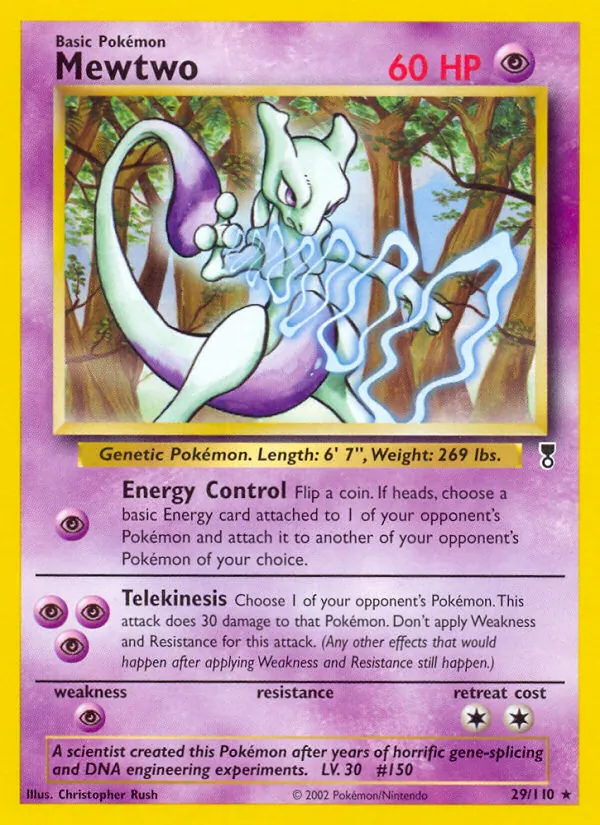 Mewtwo #29 – Legendary Collection card