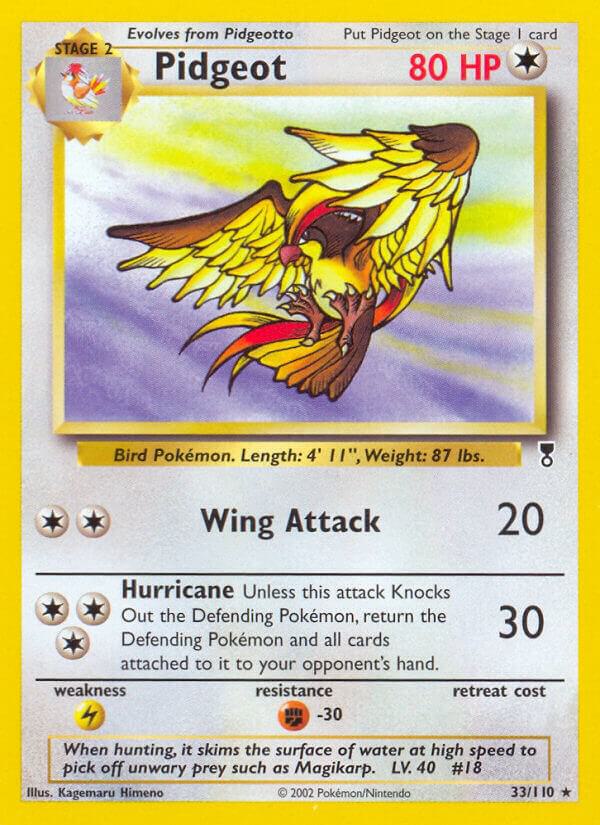 Pidgeot #33 – Legendary Collection card