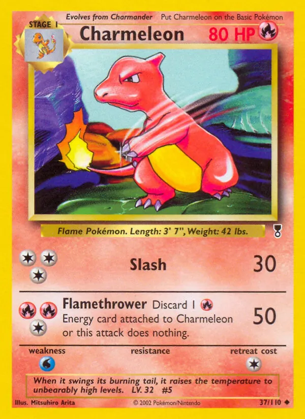 Charmeleon #37 – Legendary Collection card