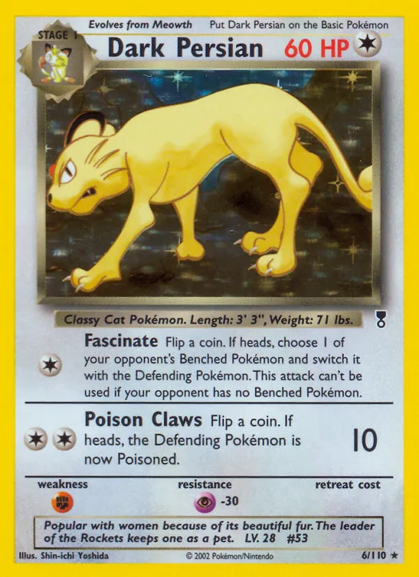 Dark Persian #6 – Legendary Collection card