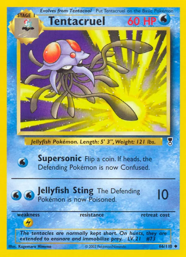 Tentacruel #66 – Legendary Collection card