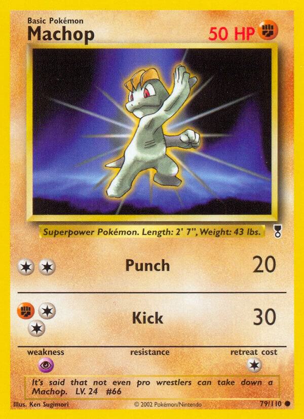 Machop #79 – Legendary Collection card