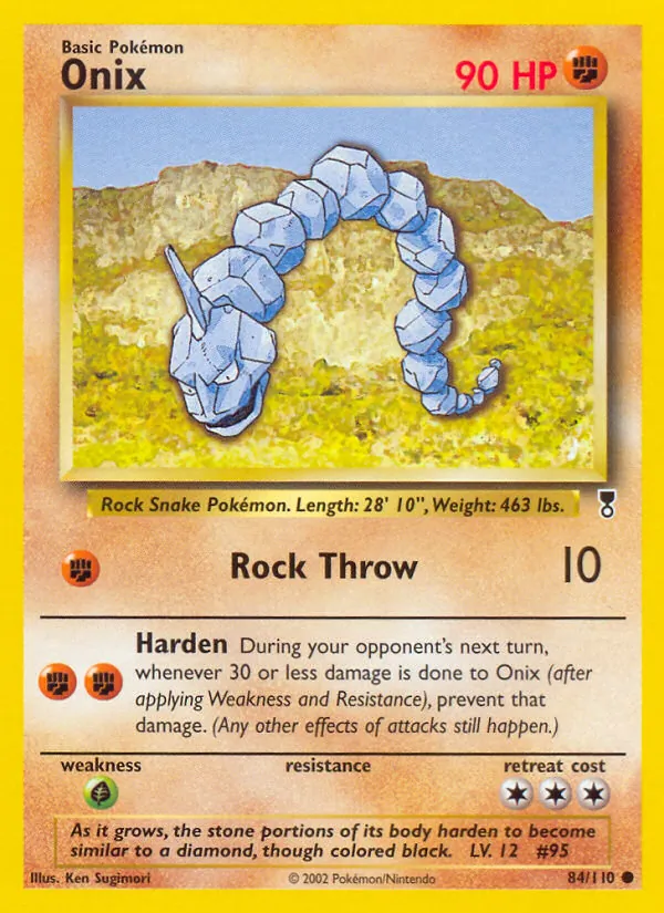 Onix #84 – Legendary Collection card