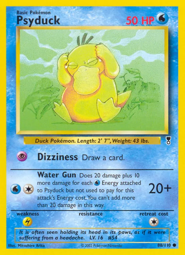 Psyduck #88 – Legendary Collection card