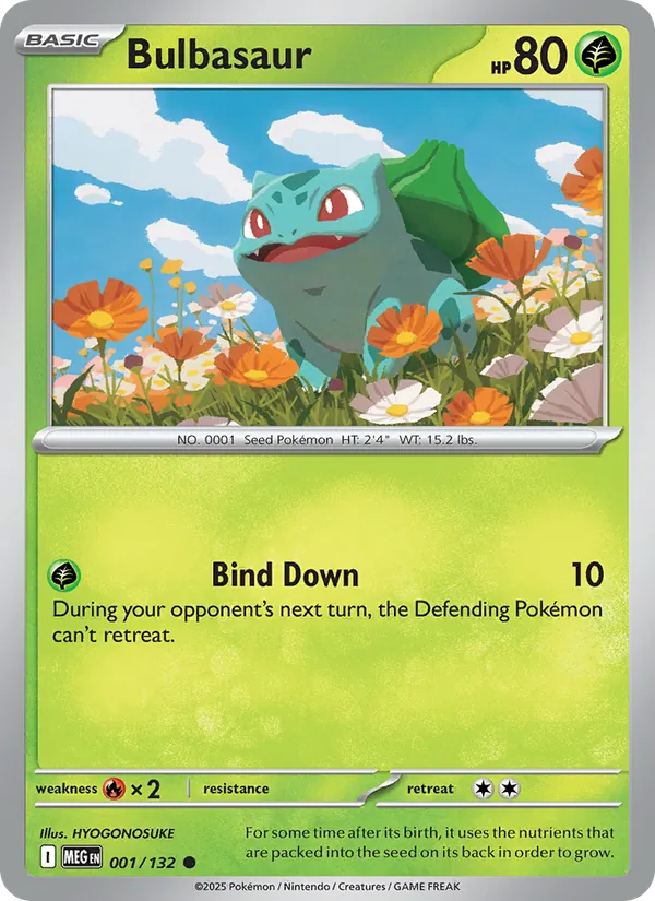 Bulbasaur #001 – Mega Evolution card