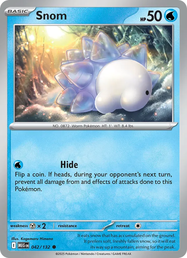 Snom #042 – Mega Evolution card