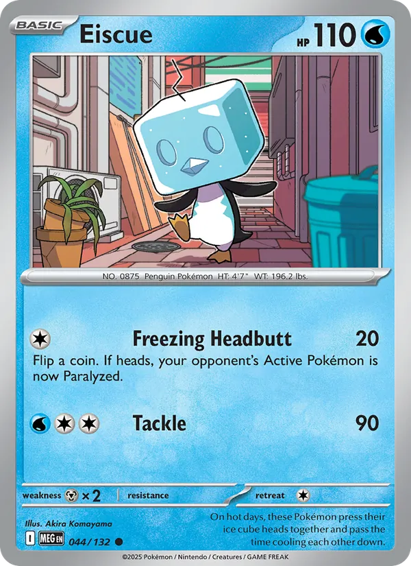Eiscue #044 – Mega Evolution card