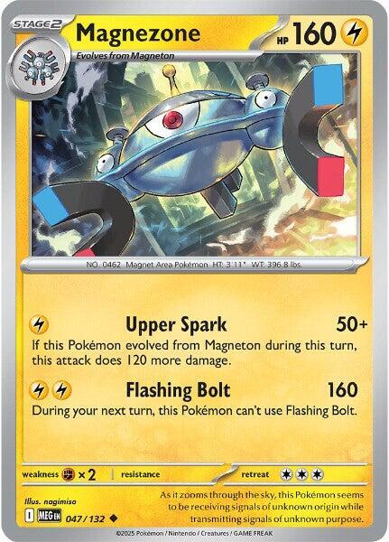 Magnezone #047 – Mega Evolution card