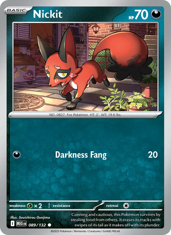 Nickit #089 – Mega Evolution card