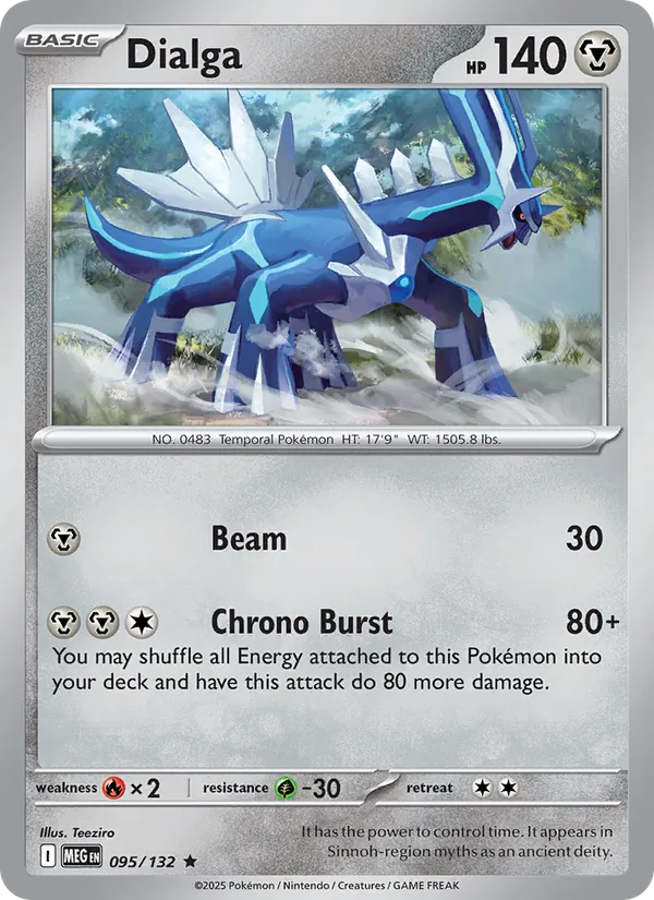 Dialga #095 – Mega Evolution card