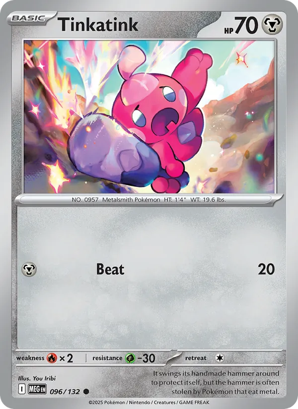 Tinkatink #096 – Mega Evolution card