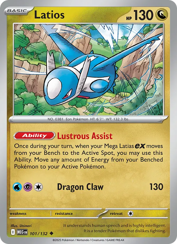 Latios #101 – Mega Evolution card
