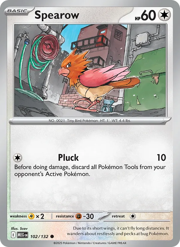 Spearow #102 – Mega Evolution card