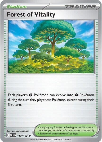Forest of Vitality #117 – Mega Evolution card