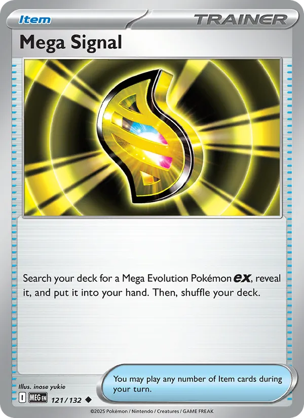 Mega Signal #121 – Mega Evolution card