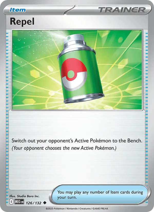 Repel #126 – Mega Evolution card