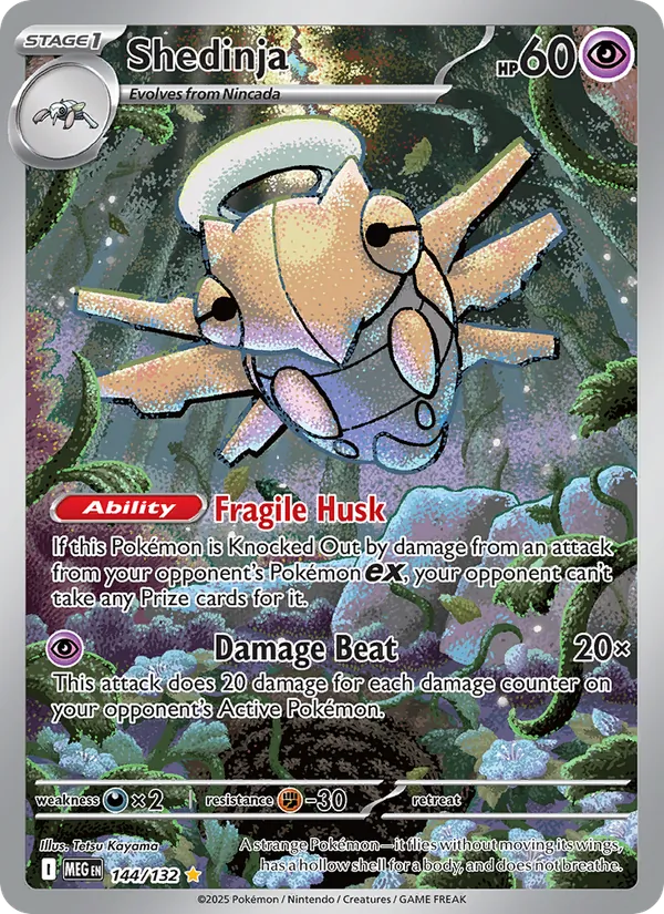 Shedinja #144 – Mega Evolution card
