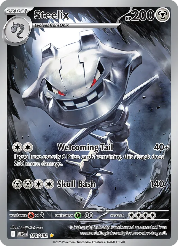 Steelix #150 – Mega Evolution card