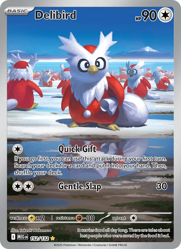 Delibird #152 – Mega Evolution card