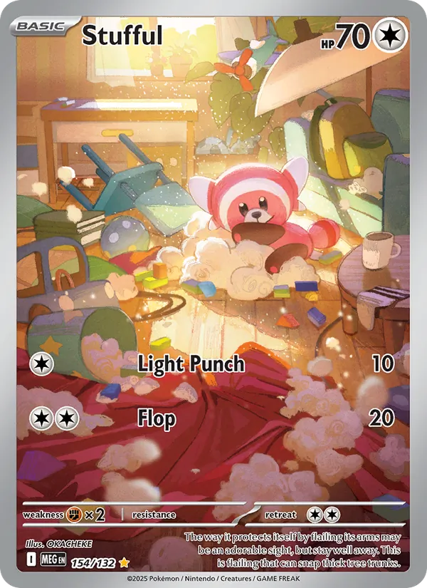 Stufful #154 – Mega Evolution card