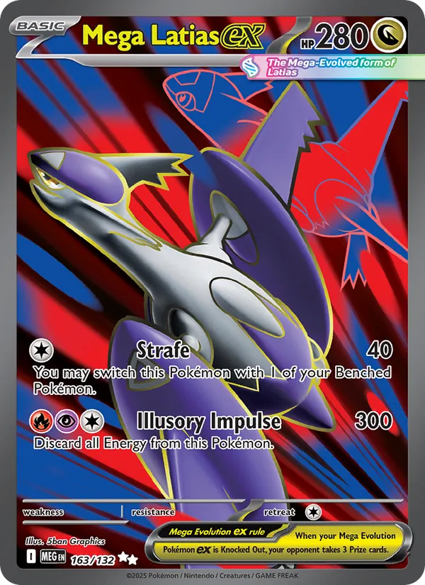 Mega Latias ex #163 – Mega Evolution card